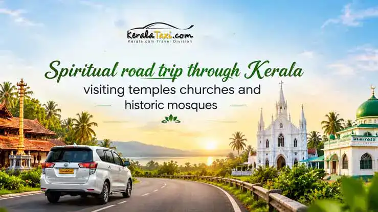 Spiritual road trip through Kerala visiting temples churches and historic mosques